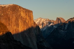 El Capitan and Half Dome Sunset || Yosemite NP
