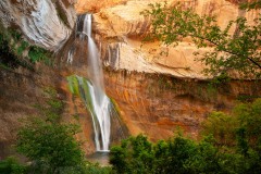 Morning at Lower Calf Creek Falls || Grand Staircase-Escalante NM
