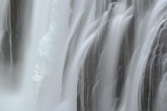 Frozen Upper Mesa Falls || Targhee National Forest, Idaho