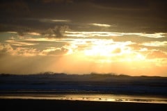 Sunset at Hug Point State Recreation Site || Oregon Coast Hwy