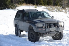 Tacoma in Snow || Gread Teton NP, Wyoming