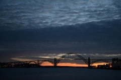 Yaquina Bay Bridge at Sunset || Oregon