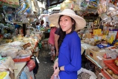 Ann in Market || Ho Chi Minh City