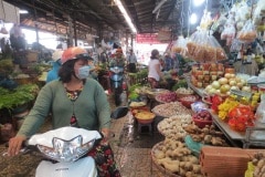 Scooter in Market || Saigon