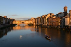 Ponte Vecchio at Sunset || Florence