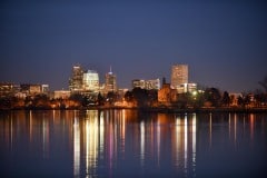Sloan's Lake Skyline Twilight || Denver