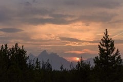 Teton Sunset || Grand Teton NP