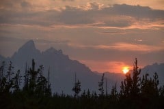 Teton Sunset || Grand Teton NP