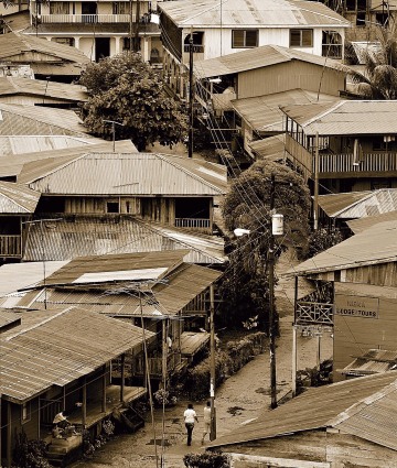 Village of El Castillo BW || Rio San Juan, Nicaragua