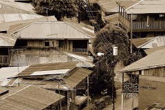 Village of El Castillo BW || Rio San Juan, Nicaragua