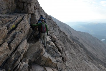 Climbing Longs Peak || Rocky Mountain NP, CO