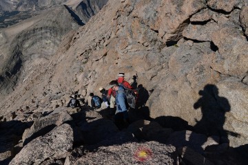 Climbing Longs Peak || Rocky Mountain NP, CO