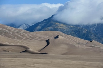 Dune Shadows in Fall || Great Sand Dunes NP, CO