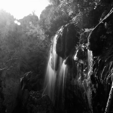 Hanging Lake BW || Colorado