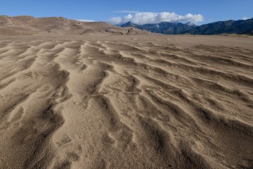 Recent Rain in Dunes  || Great Sand Dunes NP, CO