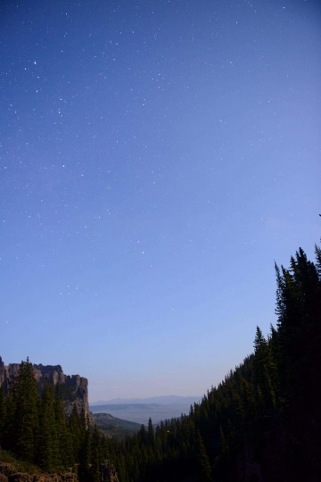 Stars over West Elk Wilderness || Colorado