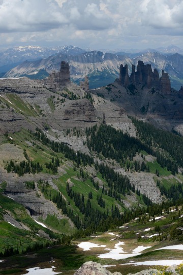 The Castles from Storm Pass || Gunnison National Forest, CO