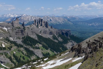 The Castles from Storm Pass || Gunnison National Forest, CO