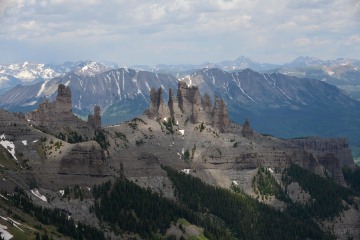 The Castles from Storm Pass || Gunnison National Forest, CO