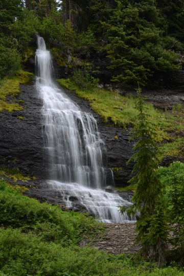 Waterfall along Mill Creek || Gunnison NF, CO