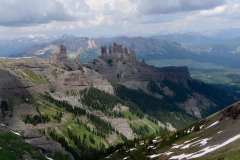 The Castles from Storm Pass || Gunnison National Forest, CO