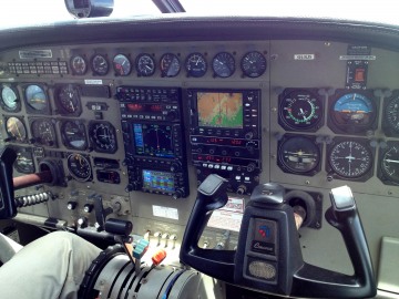 Cockpit of Cessna C208B Grand Caravan || Skies Over Africa