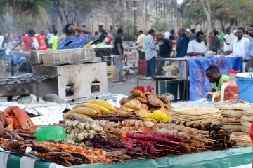 Forodhani Garden Night Market || Stone Town, Zanzibar