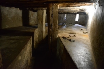 Sobering Site of Former Slave Cell || Old Slave Market, Zanzibar
