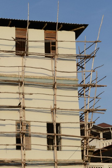 Stone Town Scafolding || Zanzibar