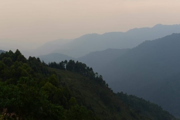 Sunset over the Virungas || Uganda