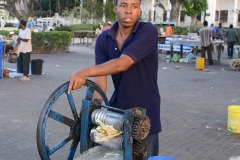 Zanzibari Pressed Sugarcane || Stone Town, Zanzibar
