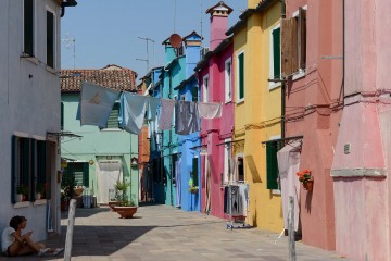 Clothes Hanging in Murano || Venice