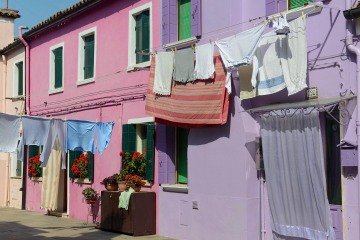 Clothes Hanging in Murano || Venice