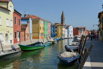 Colorful Canal in Murano || Venice
