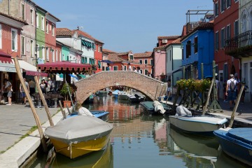 Colorful Canal in Murano || Venice