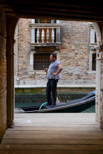 Gondolier || Venice