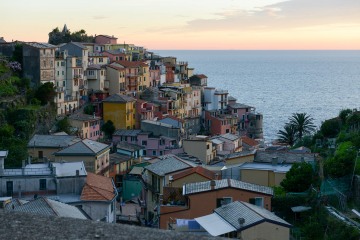 Manarola Vista at Sunset || Cinque Terre
