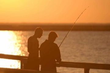 Fishing on the Dock || Savannah, GA