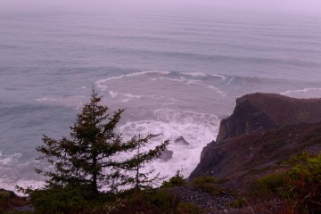 Blue Hour at High Bluff Overlook || Klamath, California