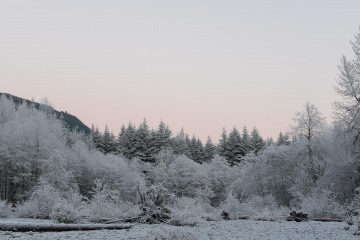Canadian Winter on the River || Vancouver Island, BC