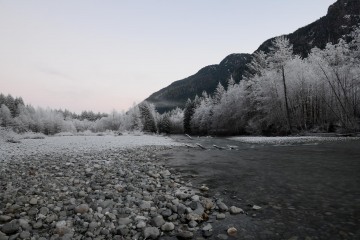Canadian Winter on the River || Vancouver Island, BC