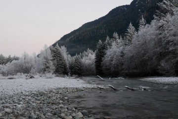 Canadian Winter on the River || Vancouver Island, BC