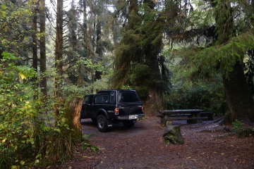 Elk Prairie Campground || Prairie Creek Redwoods State Park, CA