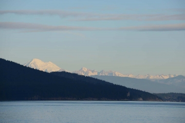 Mt Baker and the Cascades from Salish Sea || Washington