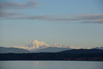 Mt Baker and the Cascades from Salish Sea || Washington
