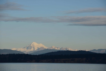 Mt Baker and the Cascades from Salish Sea || Washington