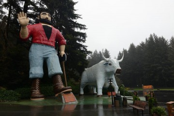 Paul Bunyan Statue || Trees of Mystery, CA