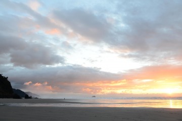 Sunset at Hug Point State Recreation Site || Oregon Coast Hwy