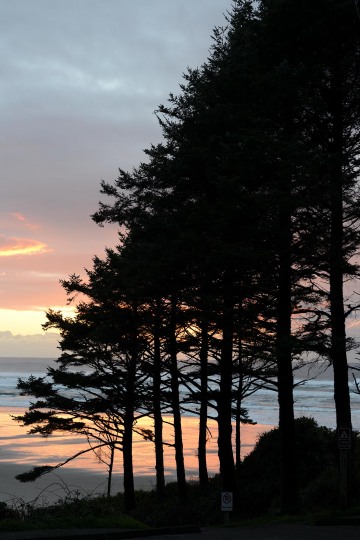 Sunset at Hug Point State Recreation Site || Oregon Coast Hwy
