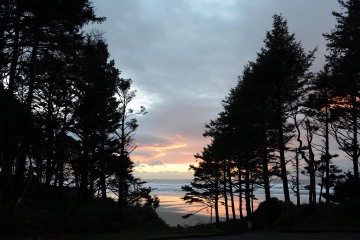Sunset at Hug Point State Recreation Site || Oregon Coast Hwy